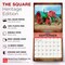 BrownTrout; Vintage Tractors | 2027 12 x 24 Inch (Hanging) Monthly Square Wall Calendar | Plastic-Free; Category:Wall Calendars; Image:7